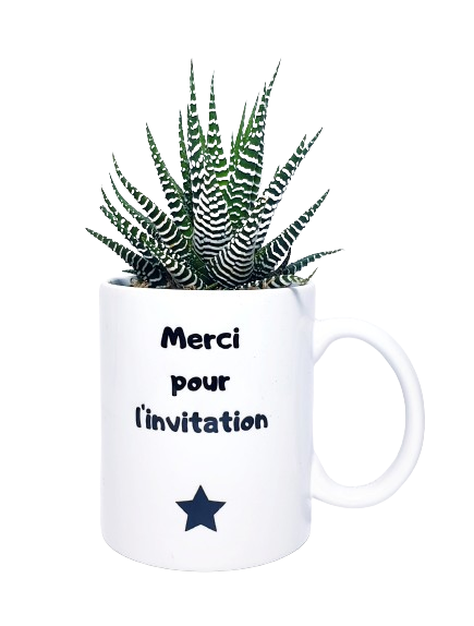 Mug - Merci pour l'invitation