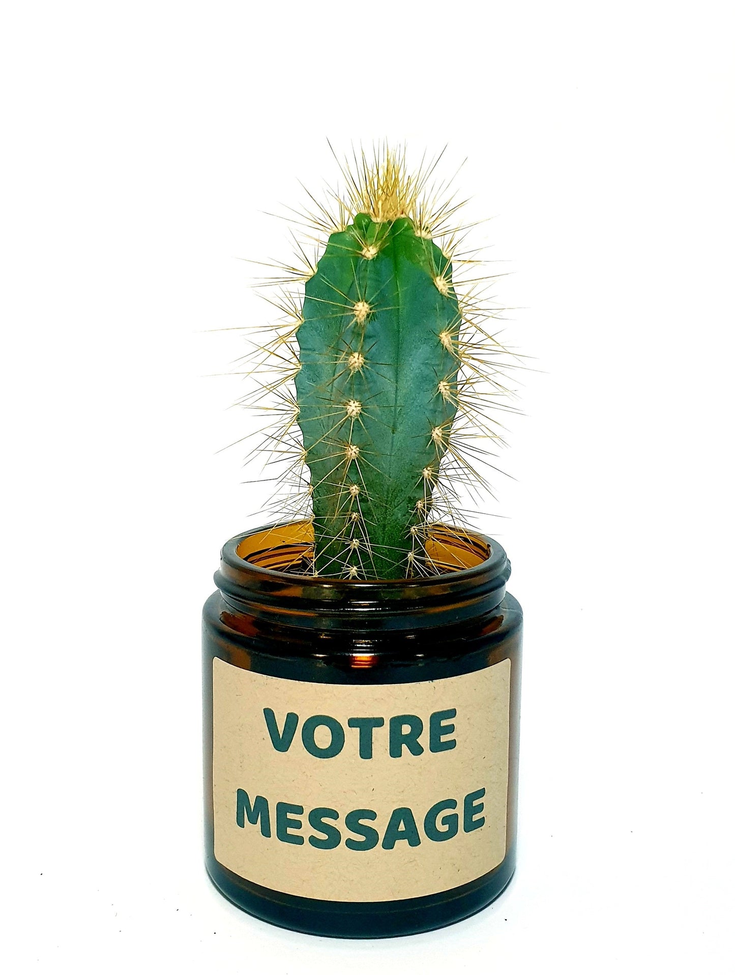 Pot à personnaliser - Ambré - 120 ML