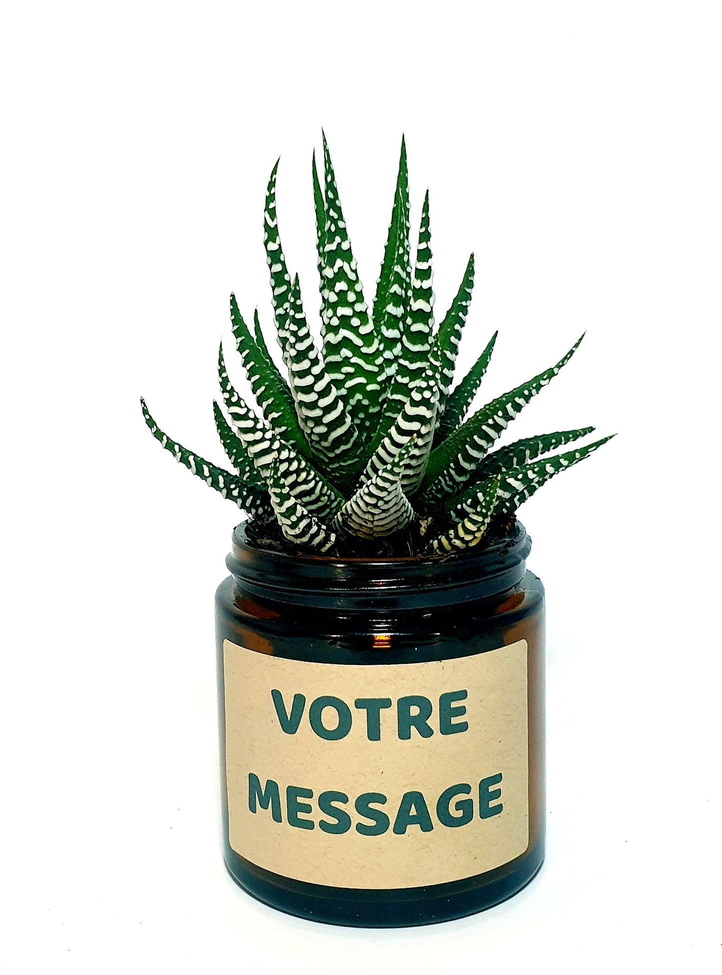 Pot à personnaliser - Ambré - 120 ML