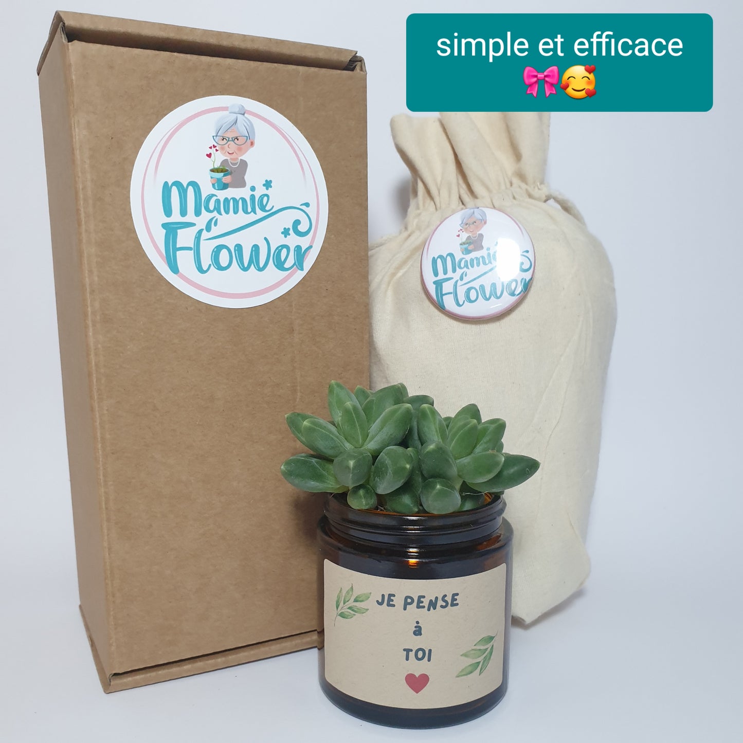 Pot Mamie Flower - Terre cuite