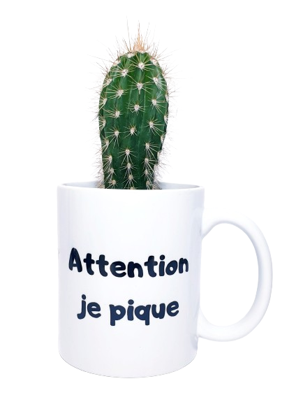 Mug - Attention je pique