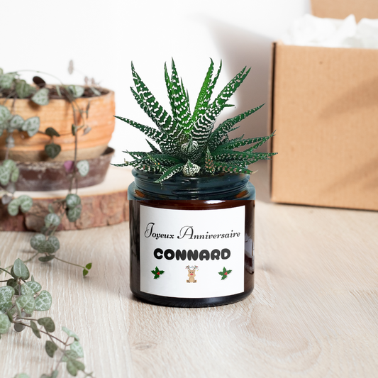 Pot Flower - Joyeux anniversaire Connard